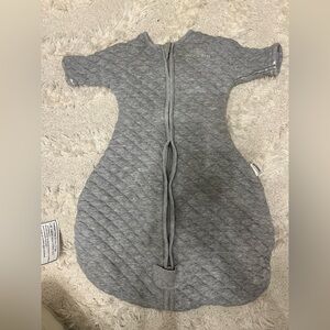 HALO Easy Transition Sleepsack Wearable Blanket, TOG 1.5, Heather Grey, Small